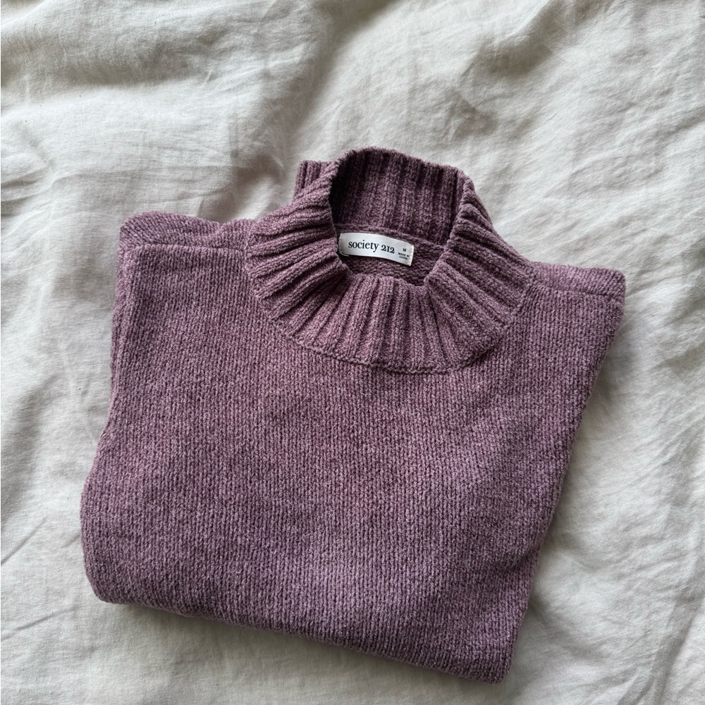 Society Sweater in Purple
